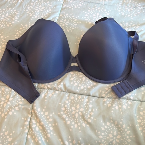 Warner bra, blue, size 40D - Picture 1 of 5